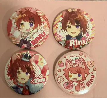 [스토푸리] 리이누군 캔뱃지 4개 세트