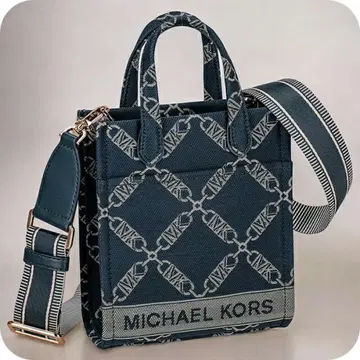 MICHAEL KORS 네이비 미니 숄더백