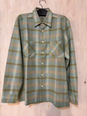 2000년대 데드스탁 MADHECTIC 코튼 체크 플란넬 셔츠