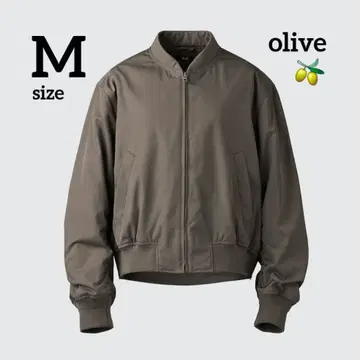 시착만 한 상품 [ UNIQLO C ] 보머 자켓 M 사이즈