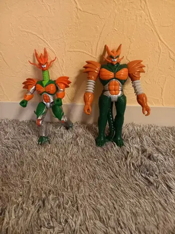 수신 라이거 마룡왕 돌가 소프트 비닐 액션 피규어 2체 세트