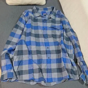 patagonia 체크 무늬 플란넬 셔츠 XL