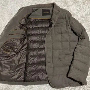 새상품급 MOORER 무레르 ZAYN 코듀로이 테일러드 다운 46