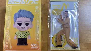 SnowMan 이와모토 테루 소프트 피규어 아크릴 스탠드 세트