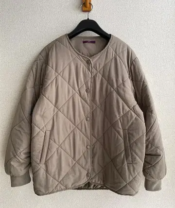 어반 리서치 아이템즈 ITEMS 충전솜 퀼팅 노카라 자켓