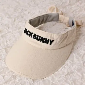 사이즈 FR JackBunny!! 울 리본 선바이저