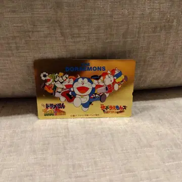 [ 미사용 레어 ] 도라에몽즈 친우 텔레카드 ( 도라에몽 )