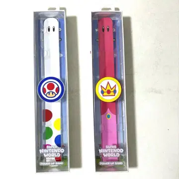슈퍼 닌텐도 월드 파워업 밴딩 2세트 박스 포함