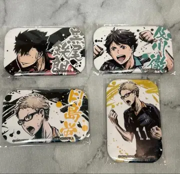 하이큐 스퀘어형 캔뱃지 ~환희의 고동~ 프라이스 캔뱃지