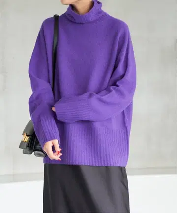 16500엔 스픽 앤 스팬 울 캐시미어 터틀넥 풀오버