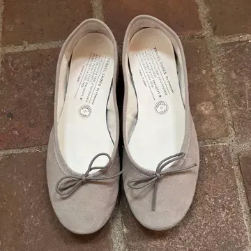 트래블 슈즈 바이쇼세 스웨이드 발레 슈즈