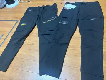 IZFR 방풍 슈가 팬츠 블랙 L 사이즈 2벌