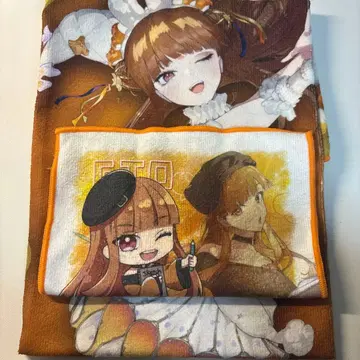 컬러풀 피치 에토 타월