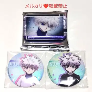 HUNTER x HUNTER 중국 수채화 명장면 캔뱃지 키루아 3개