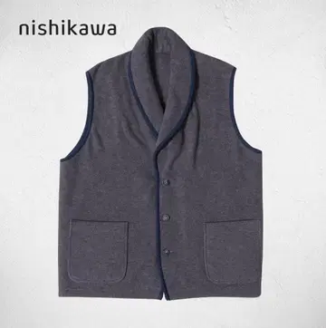 YJ224@ 택 포함 새상품 NISHIKAWA 플리스 룸 베스트