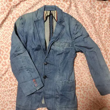 ZARA MAN 데님 블루 2 버튼 자켓 M 사이즈