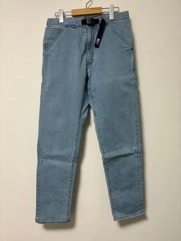 THE NORTH FACE 웨빙 벨트 데님 팬츠 30