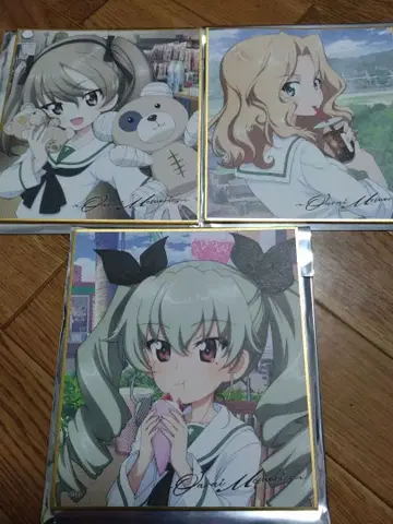 걸즈 & 판처 극장판 재상영 굿즈