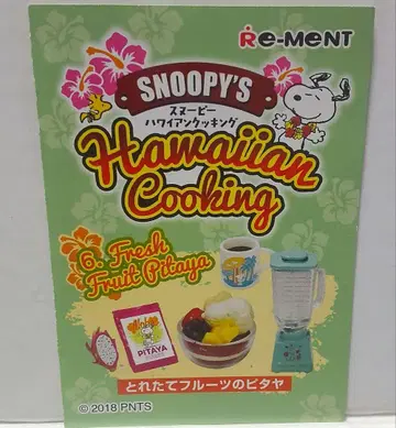 리멘트 스누피 하와이안 피타야