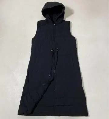 미사용 C'EST MOIJEU 세모아쥬 후드 부착 롱 다운 베스트