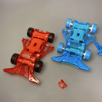 [ 미니 사륜구동 ] FM-A 섀시 라이트 블루 레드