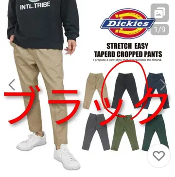 Dickies 디키즈 TC 스트레치 테이퍼드 팬츠 L 블랙