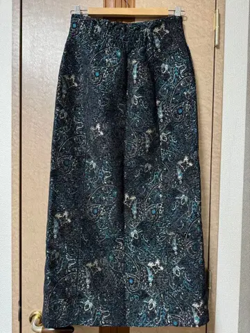 JEANASIS 페이즐리 무늬 타이트 스커트 F 사이즈