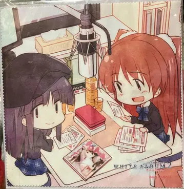 WHITE ALBUM2 오기소 유키나 & 토우마 카즈사 극세사 크로스