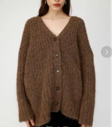 새상품급 moussy 가디건