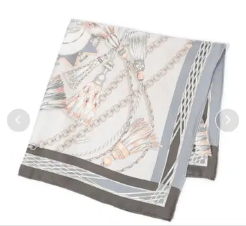 manipuri TASSEL 스카프 그레이 투모로우랜드 마니