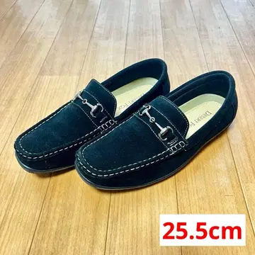 새상품급 DESERT FOX 로퍼 드라이빙 슈즈 블랙 스웨이드