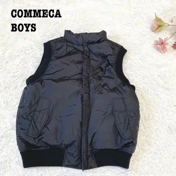 s.2220 [ 보이즈] 남성용 다운 베스트 새상품급 캐주얼 블랙