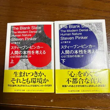 인간의 본성을 생각하다 상 하 마음은 [ 공백의 석판 ]인가 스티븐 핑커