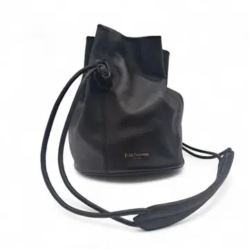 J&M DAVIDSON 누베 버킷 숄더백 복조리 블랙