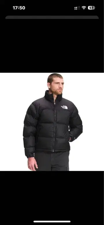 더 노스페이스 블랙 다운 자켓