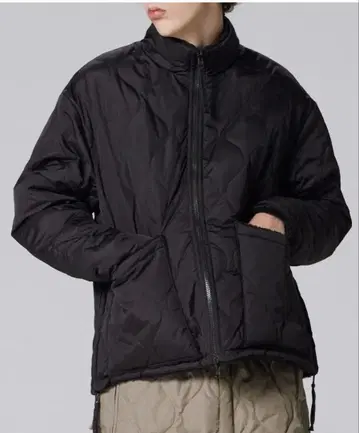 TAION 밀리터리 리버서블 하이넥 다운 자켓