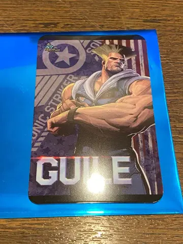 스트리트 파이터 6 스트6 파세라 특전 코스터 카드 가일