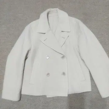 유니클로 더블 페이스 숏코트 M