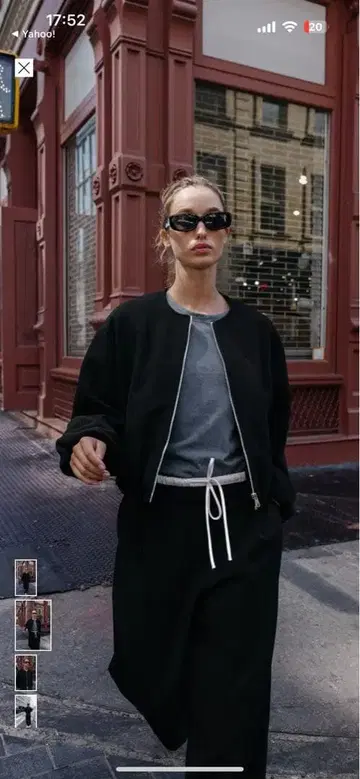 ZARA 소프트 봄버 자켓 블랙 S