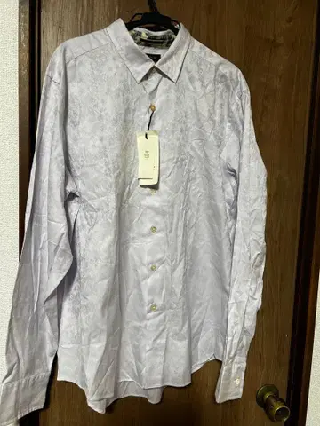 Paul Smith 컬렉션 긴팔 셔츠 XL 연보라 새상품