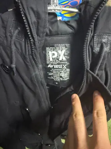 AVIREX 00s 퍼 자켓