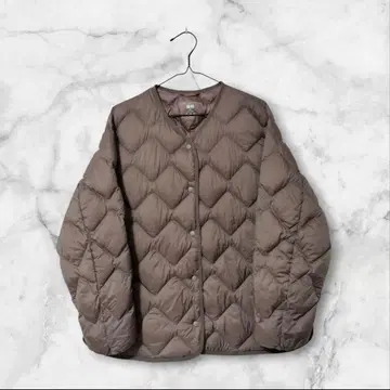 UNIQLO 울트라 라이트 다운 릴랙스 자켓 브라운 XXL