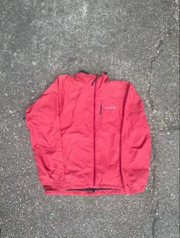 mont-bell 레드 나일론 자켓 테크 계열