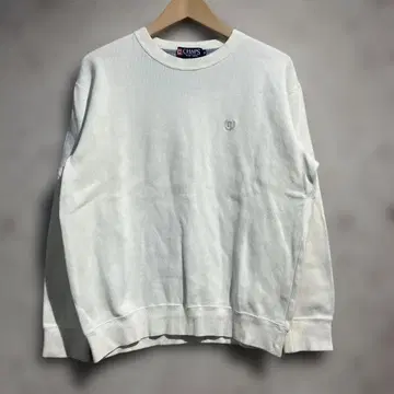 90s CHAPS 크루넥 니트 챕스 챕스 화이트 코튼