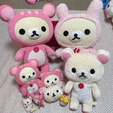 코리락쿠마 봉제 인형 8세트