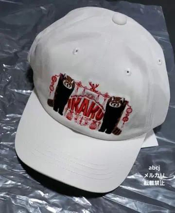 대만 이카쿠 자수 화이트 캡 graphit