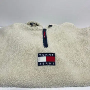 TOMMY JEANS 플리스 자켓 L 포켓 있음