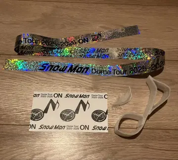 Snow Man 투어 ON 반권/은테이프/음표/깃털 세트