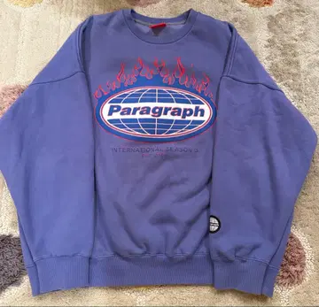 Paragraph 프레임 로고 트레이닝복 P08 맨투맨