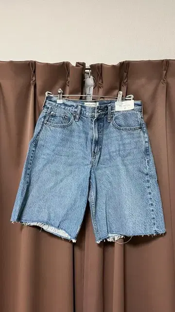 애버크롬비 & 피치 미드라이즈 데님 숏팬츠 27